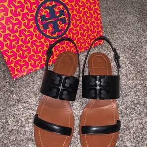 NWT Tory Burch Block Heel Sandals